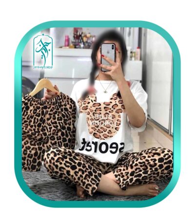 لباس ست 3 تکه راحتی زنانه طرح موش Seoret لندن کلاب مدل 048