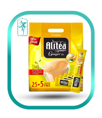 چای علی تی Alitea طعم زنجبیل ginger پک 30 ساشه ای