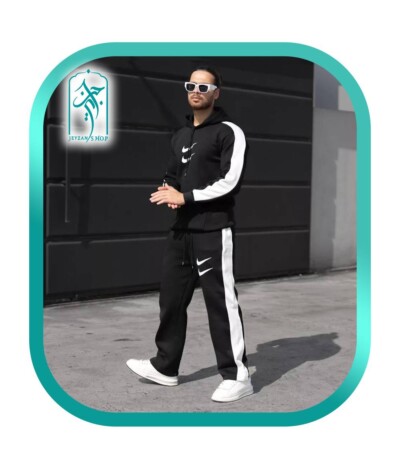 ست هودی و شلوار مردانه طرح نایک NIKE مدل 058