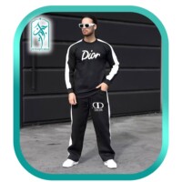 ست دورس و شلوار مردانه طرح دیور DIOR مدل 056