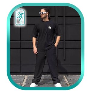 ست لباس مردانه مراکشی طرح بیسکوئیتی مدل 036