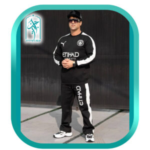 ست دورس و شلوار مردانه طرح منچستر سیتی اتحاد مدل 125