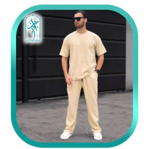 ست لباس مردانه طرح پفکی مدل 038