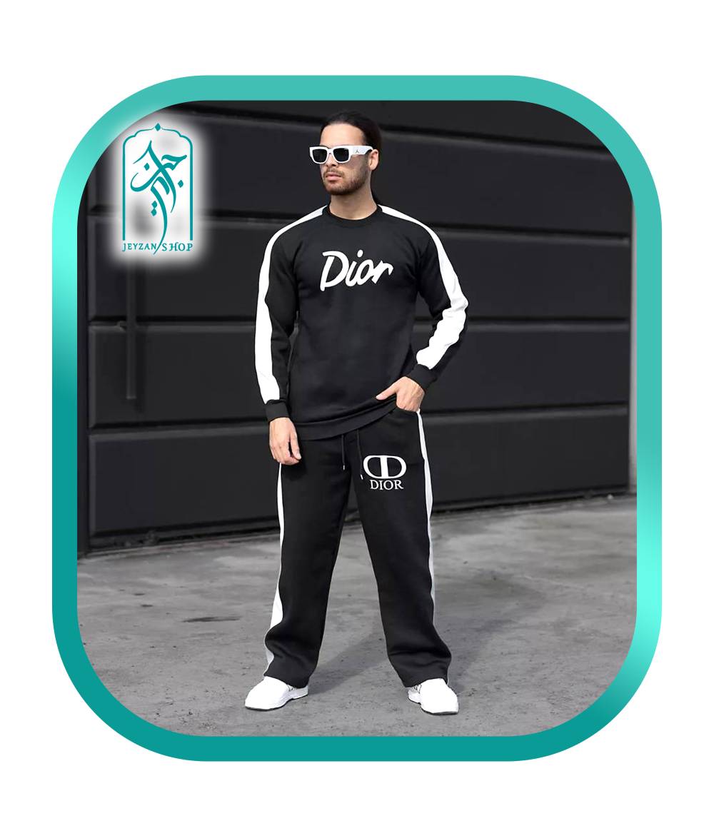 ست دورس و شلوار مردانه طرح دیور DIOR مدل 056