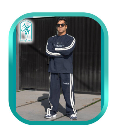 ست دورس و شلوار مردانه طرح Thanks ME مدل H091