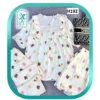 Womens and girls three piece frill set with square colla..