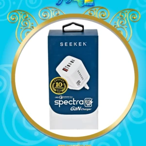 شارژر دیواری سیکن 65 وات فست شارژ مدل SSR-323 اسپکترا