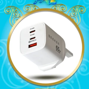 شارژر دیواری سیکن 65 وات فست شارژ مدل SSR-323 اسپکترا