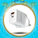 شارژر دیواری سیکن 20 وات فست شارژ مدل SND-577 نیوترا دیو