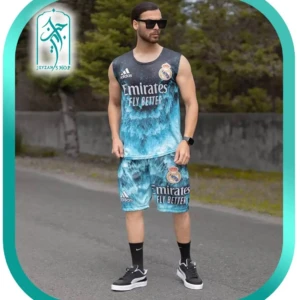 MEN TOP AND SHORTS SET SEA WAVE MODEL CODE M163