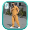 MEN HALFZIP TSHIRT AND PANTS SET CODE M231