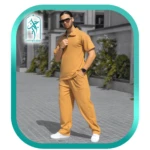 MEN HALFZIP TSHIRT AND PANTS SET CODE M231