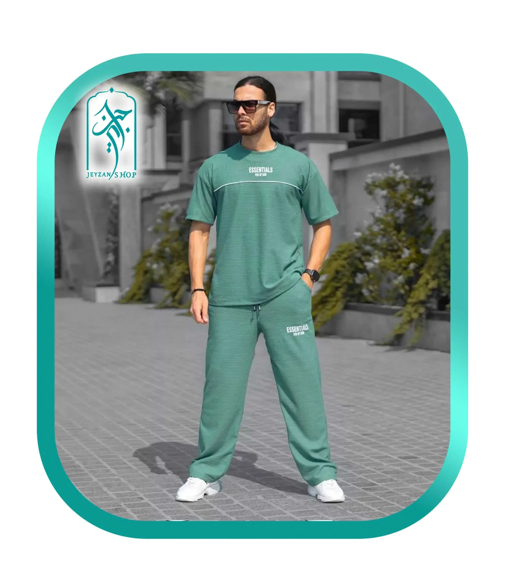 MEN TSHIRT AND PANTS SET MODEL ESSENTIALS CODE M232..