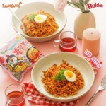 SAMYANG CARBONARA CHEESE KOREAN NOODLES.