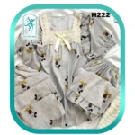 Womens and girls three piece frill set with square colla..........