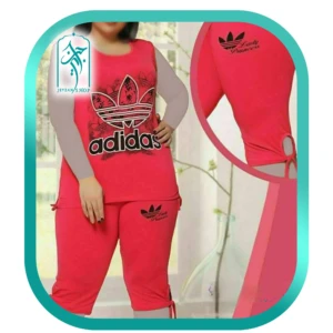 WOMENS TOP AND SHORTS SET ADIDAS DESIGN CODE H093