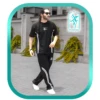 ست تیشرت و شلوار مردانه طرح دونایک کد M281