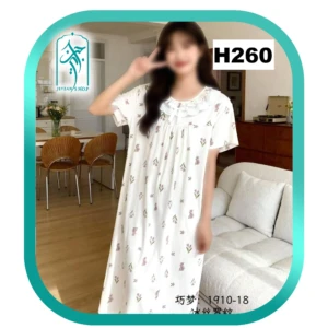 پیراهن راحتی زنانه مدل لاله کد H260