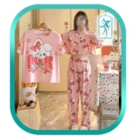 لباس ست سه تکه زنانه طرح بانی لاولی کد H279