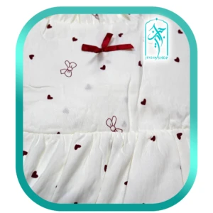 پیراهن راحتی زنانه مدل قلبی کد H252
