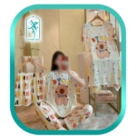 WOMENS FOUR PIECE DRESS SET BEAR DESIGN CODE H236.