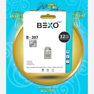 فلش مموری بکسو مدل B307 نقره ایی ظرفیت 32گیگابایت