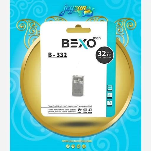 فلش مموری بکسو مدل B332 ظرفیت 32گیگابایت