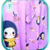 لباس ست سه تکه زنانه و دخترانه طرح RABBIT کد H219