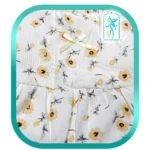 پیراهن راحتی زنانه مدل گل ناز کد H258