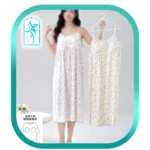 پیراهن راحتی زنانه مدل گل ناز کد H258