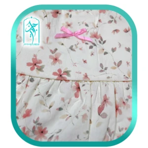 پیراهن راحتی زنانه مدل گل گلی کد H257