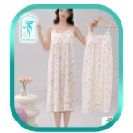 پیراهن راحتی زنانه مدل گل گلی کد H257
