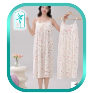 پیراهن راحتی زنانه مدل گل گلی کد H257